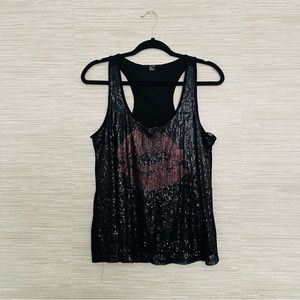 XXI Sequin Tank Top
